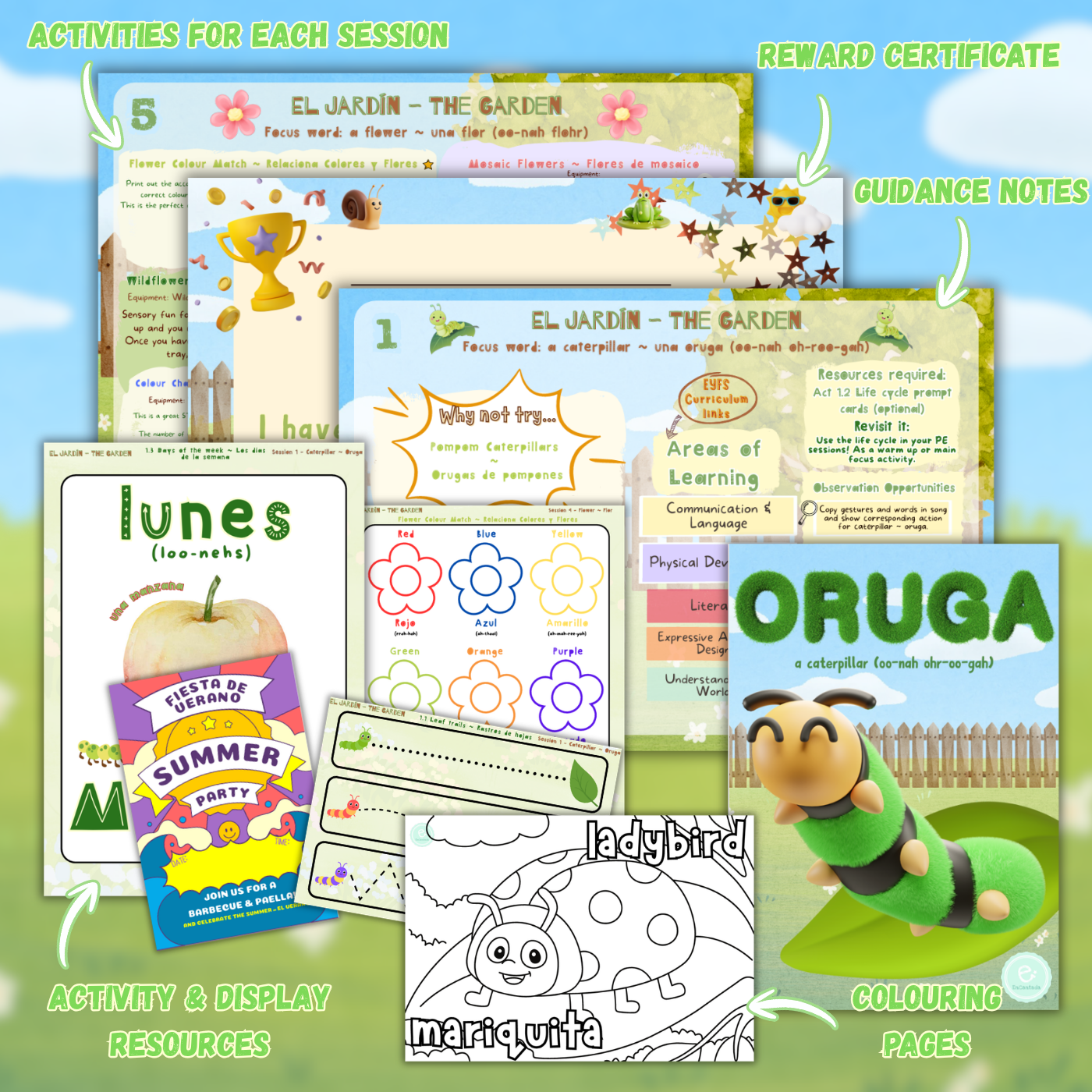El jardín (The Garden) Activities & Resources - Image 2