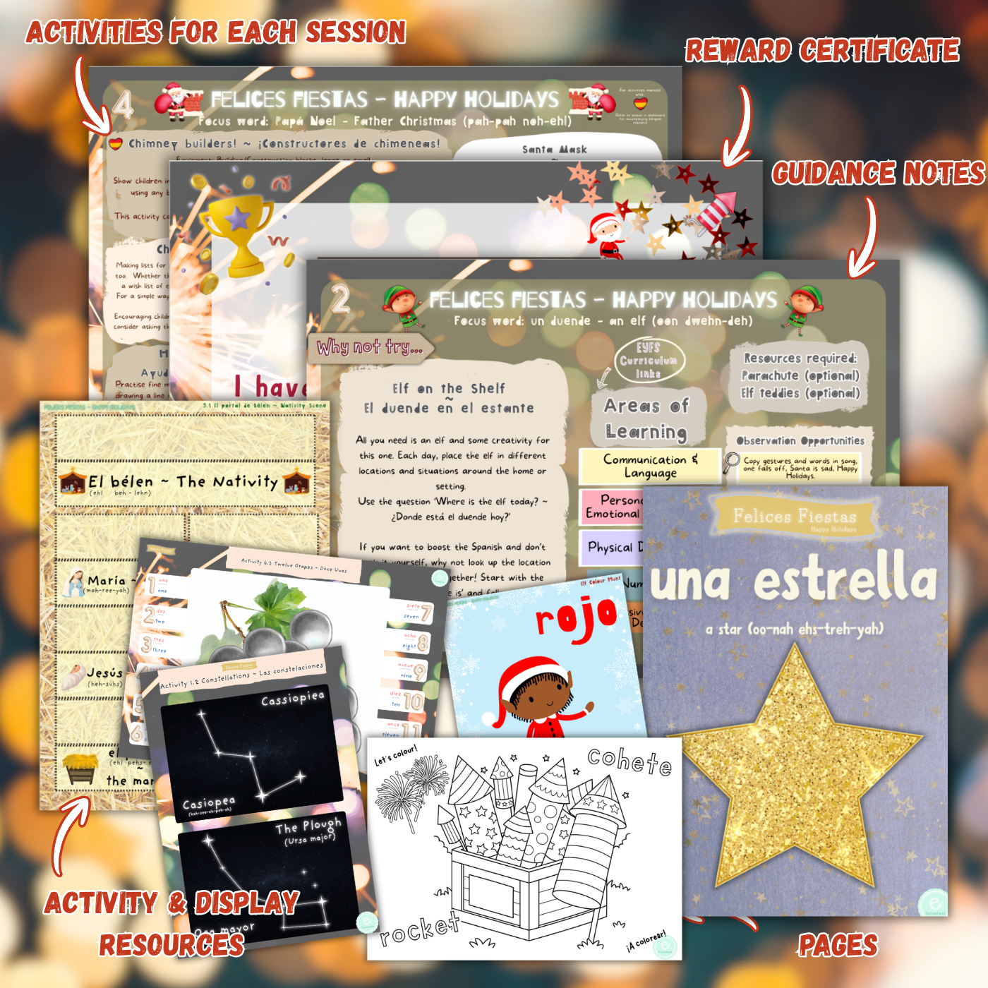 Felices Fiestas (Happy Holidays) Activities & Resources - Image 2